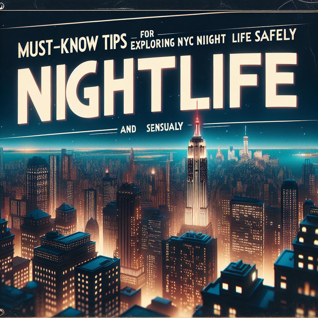 uru massage new york city. Must-Know Tips for Exploring NYC Nightlife Safely and Sensually фото